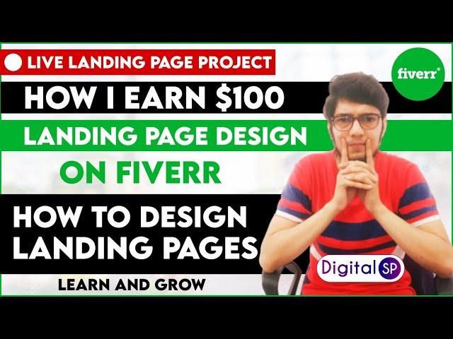 Earn $100 From Fiverr in 20 Minutes | Fiverr And Elementor | Digital SP