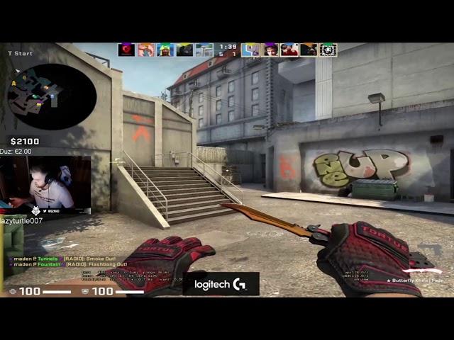 CSGO G2 Niko stream POV | G2 Niko play EU FPL | De_Overpass - CSGO Twitch Clips