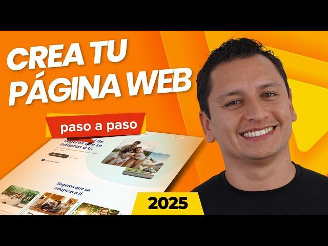 Como Crear Una Pagina Web Paso a Paso 2025 | Tutorial Desde Cero