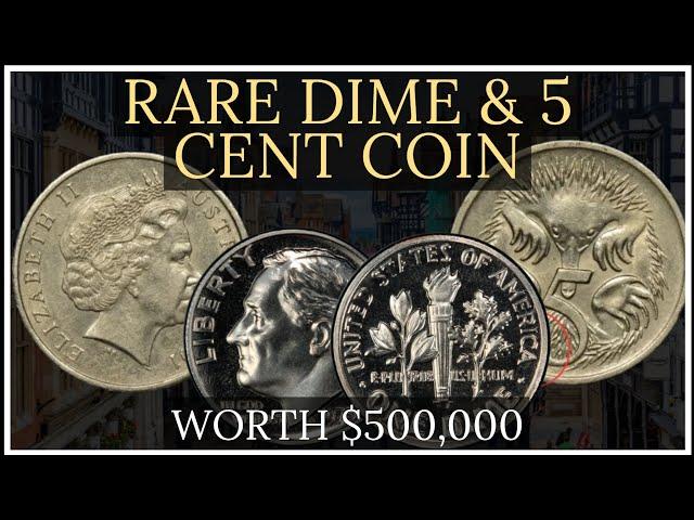 Rare Australian Dime & 5 Cent Coins Worth US $500,000 At Auction – Australian Coins Worth Money