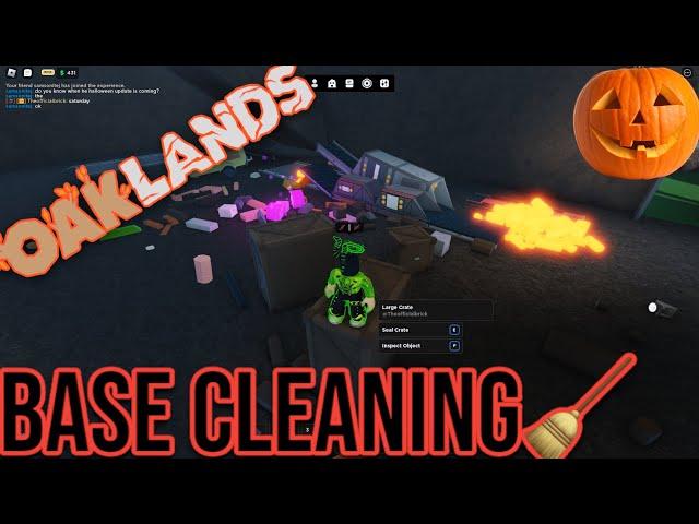 Halloween base CLEANING in Oaklands