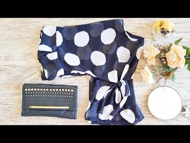 how to make an easy, fast, stylish, beautiful blouse all the best!