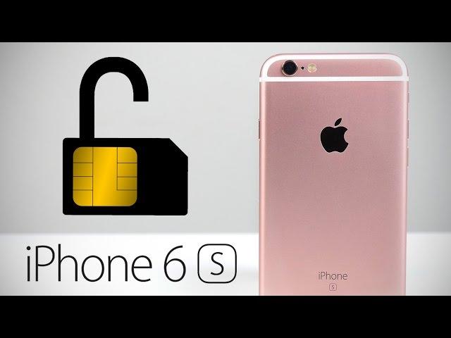 How To Unlock iPhone 6S (Plus) - SIM Unlock