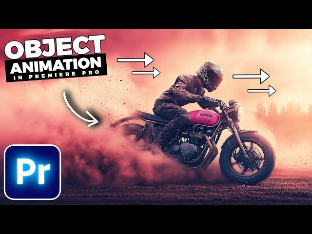 How To ANIMATE OBJECTS In PHOTOS In Premiere Pro