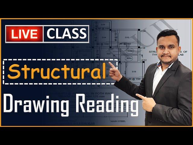 How to Read Structural Drawing of Building | LIVE Class | By CivilGuruji