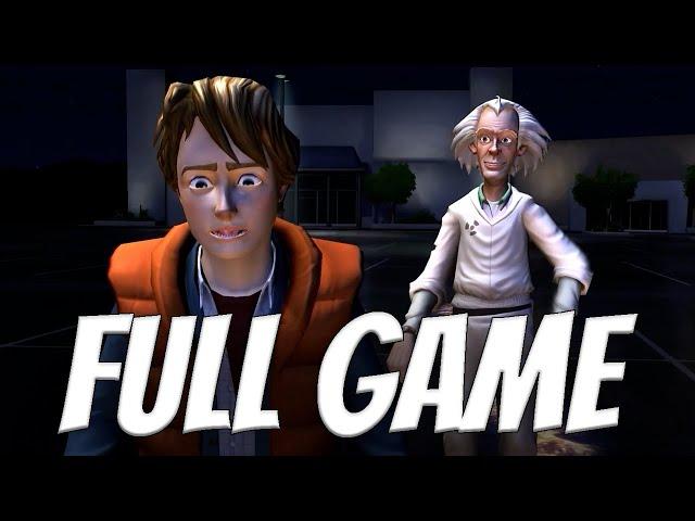 Back To The Future The Game Full Game Walkthrough 30th Anniversary Remastered Edition No Commentary