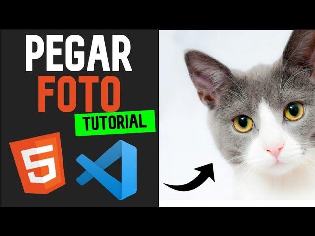 como Pegar una FOTO en HTML - Visual Studio Code