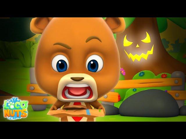 Scary Woods, Funny Animated Cartoon and Halloween Video for Kids