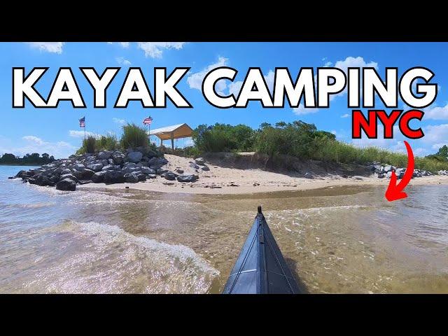 NYC Kayak Camping | Solo Overnight on Brooklyn's Mau Mau Island