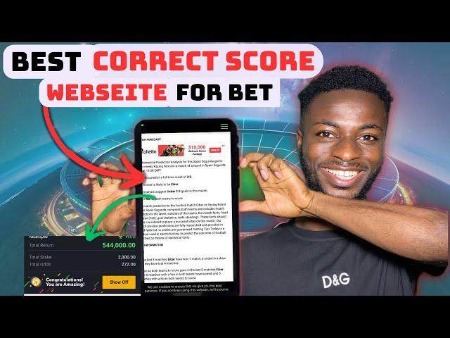 Best correct score prediction website for soccer betting