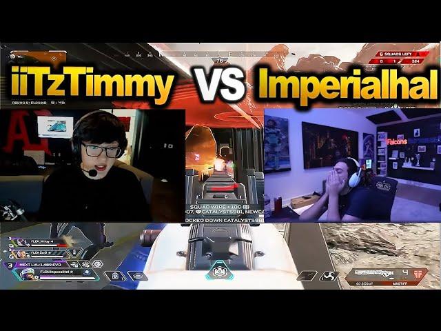 ImperialHal vs iiTzTimmy in ALGS Scrims! | Hal Looks Tired of Losing!