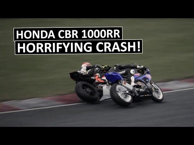 FATAL HIGHSPEED CRASH! Overtaking Goes Wrong, Honda CBR 1000RR vs Yamaha R1M