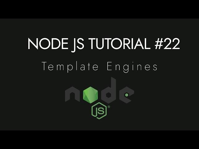 Node.js Crash Course Tutorial #22 - Template Engines