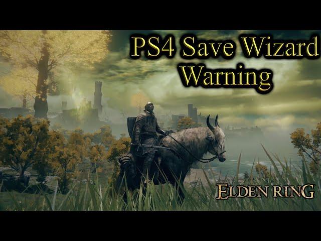 Elden Ring  PS4 Save Wizard Without Being Banned