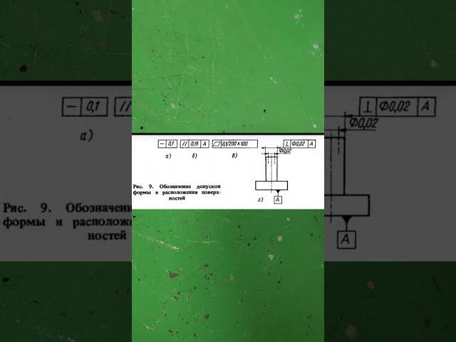 Допуски форм и расположения поверхностей.