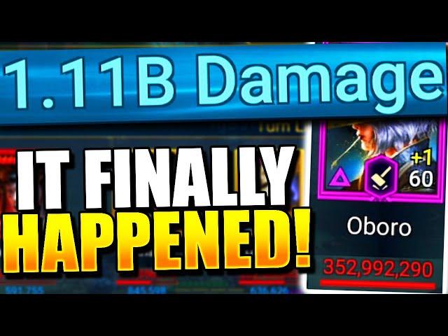 Oboro Team SMASHES Brutal Hydra 1B+  | Raid: Shadow Legends