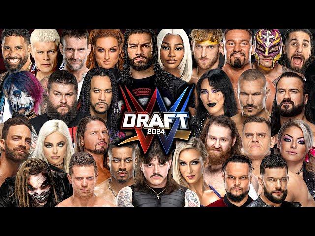 WWE 2K24 THE DRAFT! |  Universe Mode