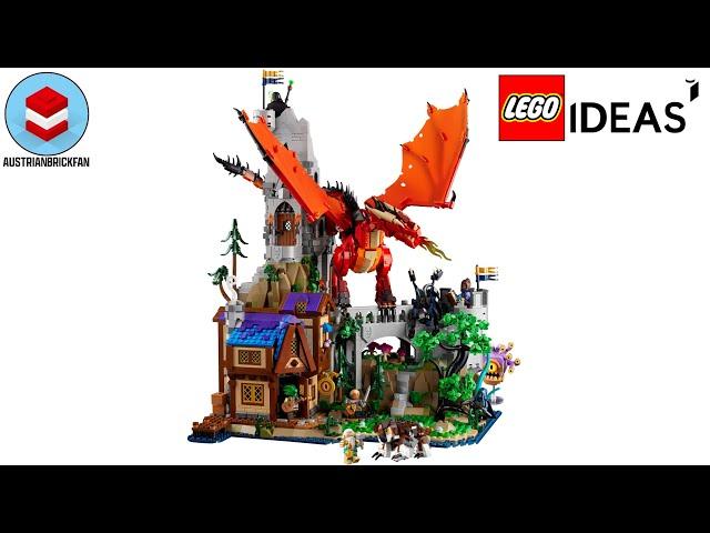 LEGO Ideas 21348 Dungeons & Dragons: Red Dragon's Tale Speed Build Review