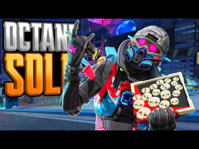 Octane SOLO 21 KILLS and 5,000 Damage SEASON 22 Apex Legends