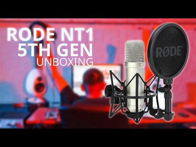 Unboxing RODE NT1 5th Generation Mic Unboxing