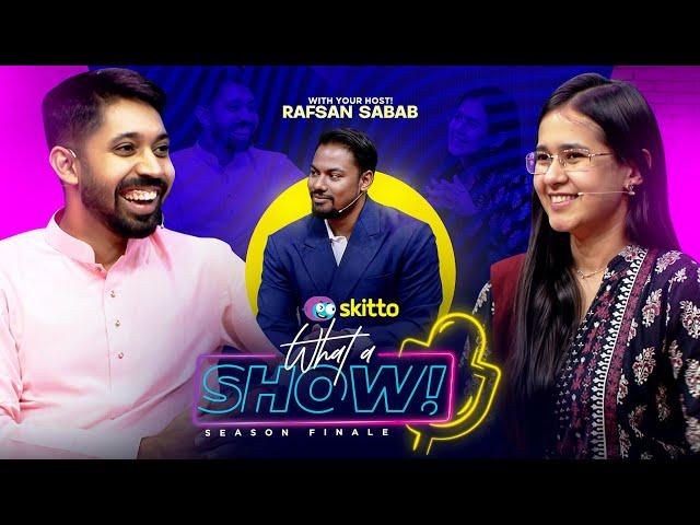 Ayman Sadiq & Munzereen Shahid | What a Show! with Rafsan Sabab