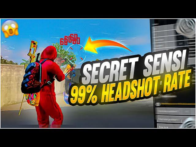 FREE FIRE SECRET SENSITIVITY FOR 99% HEADSHOT RATE II HOW TO REMOVE RECOIL FROM BLUESTACK & MSI 2025