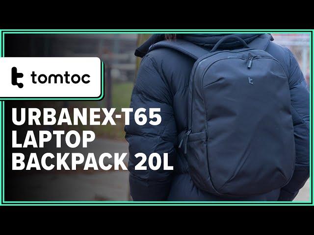 tomtoc UrbanEX-T65 Laptop Backpack 20L Review (1 Month of Use)