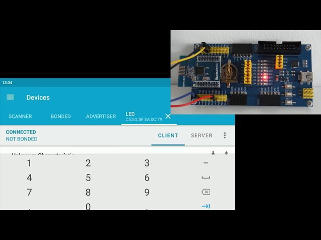 Programming Bluetooth LE with nRF51822 (Arduino IDE + BLE400)