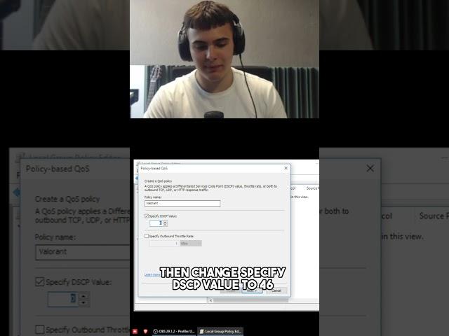 HOW TO FIX PACKET LOSS IN #VALORANT #PCOPTIMIZATION #qos