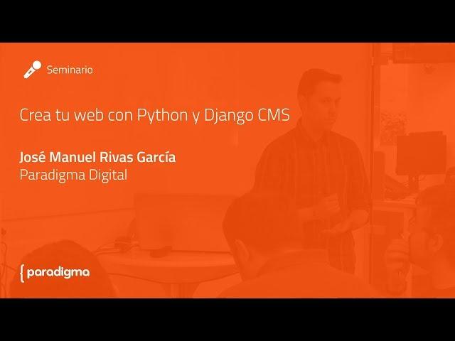 Crea tu web con Python y Django CMS