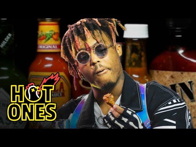 Juice WRLD Eats Spicy Wings LIVE | Hot Ones