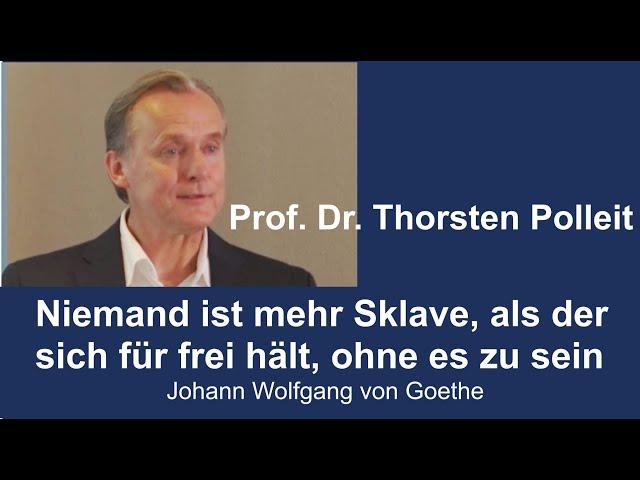 Prof. Polleit F. A. v. Hayeks „Der Weg zur Knechtschaft“. Oder: die entzauberte Herrschaft des Bösen