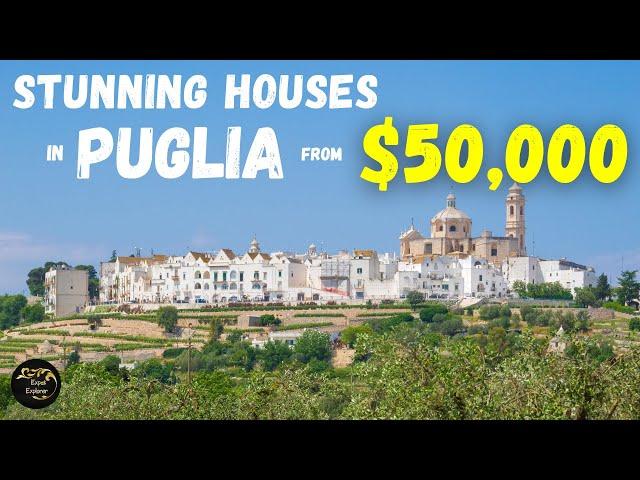 Historic PROPERTIES in PUGLIA for Sale from $50K: House Hunting in Italy