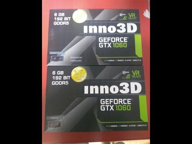 inno 3D GTX 1060 6GB 구형 신형 비교리뷰