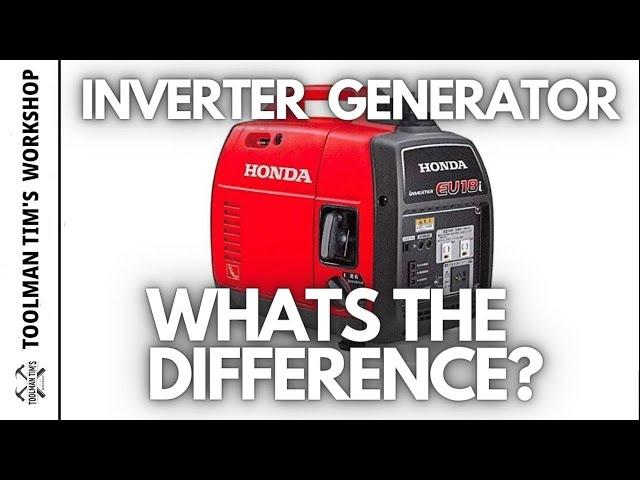 INVERTER GENERATOR What's the DIFFERENCE between an INVERTER GENERATOR and a regular generator?