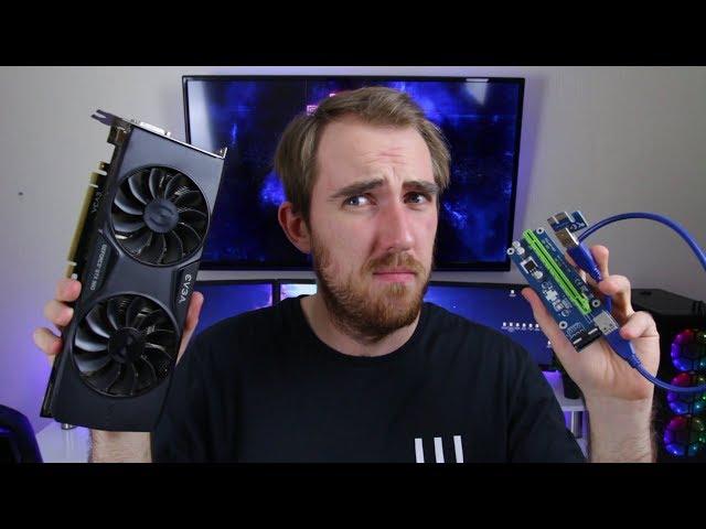 Gaming On A USB3.0 PCI-E Mining Riser - Will It Work???