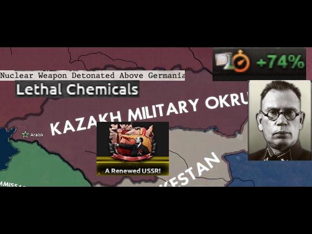 Vlazov Unites Russia and has Retribution over the Germans (Nuking Them) Thousand Week Reich Hoi4