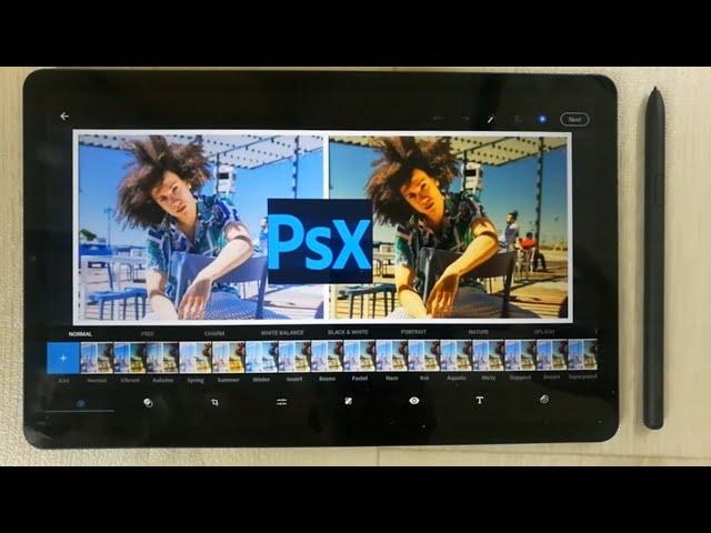 Adobe Photoshop Express Full Tutorial - Photoshop On Android Tablet Tutorial