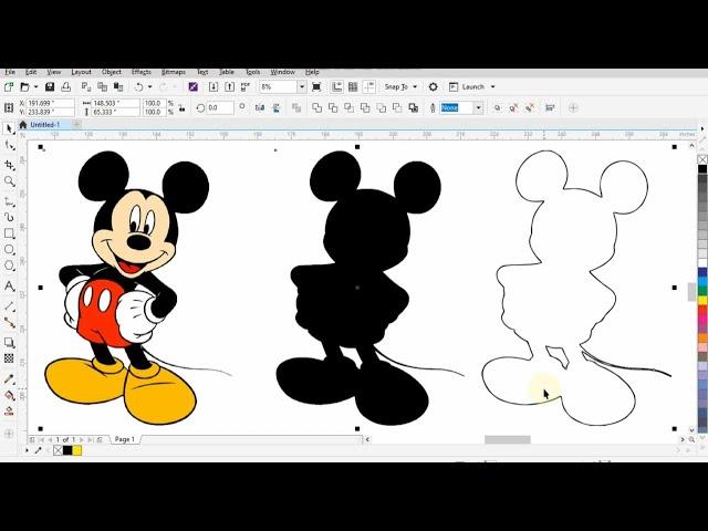 How to Create Image Outline for Laser & Venyl Cutting | Make File for Laser Machine in Corel Draw