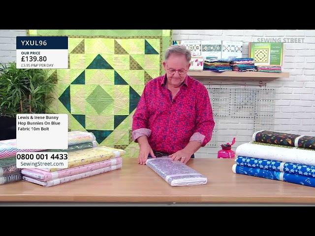 Sewing Street – 25/07/2021–Join John for last day of clearance with Kerrie from Living in Loveliness