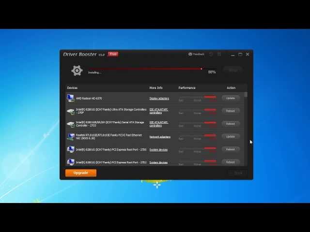 Driver Booster Free - setup and driver update