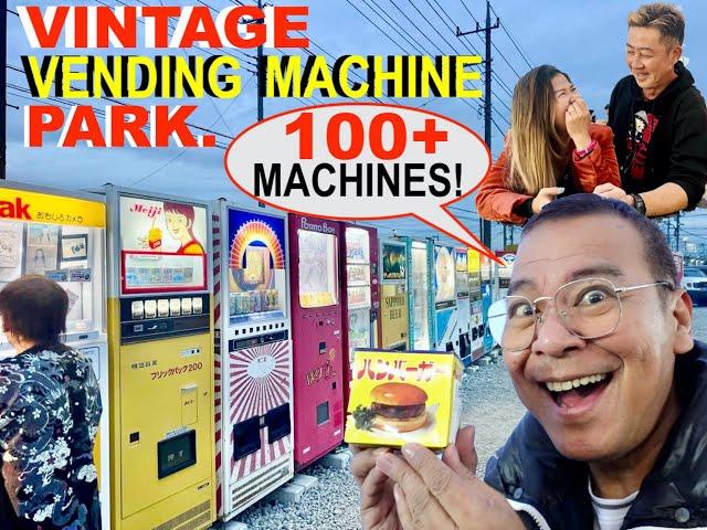 SOGOOD tayo sa SIKAT na VINTAGE VENDING MACHINE PARK!   MORE than 100 VENDING MACHINES, KALOKA!!