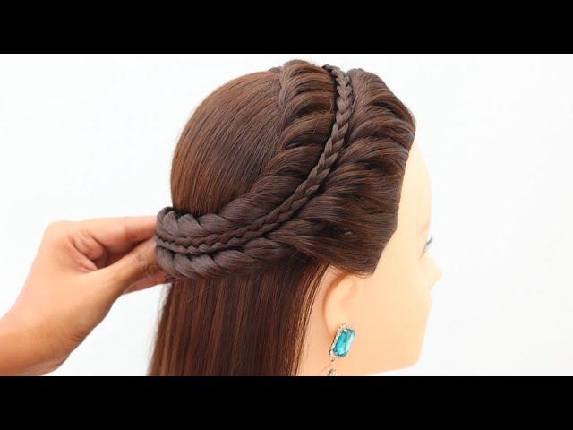 top newest hairstyle for birthday girl | party hairstyle | wedding hairstyle | hair style girl