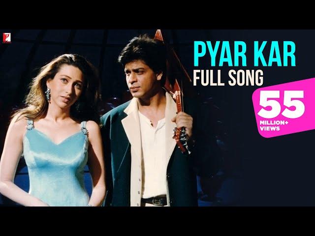 Pyar Kar Song | Dil To Pagal Hai | Shah Rukh Khan, Madhuri, Karisma | Lata Mangeshkar, Udit Narayan