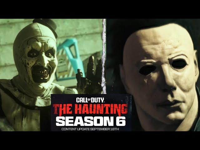 New MW3 Season 6 Micheal Myers Battlpass Gameplay trailer The Haunting Warzone Event