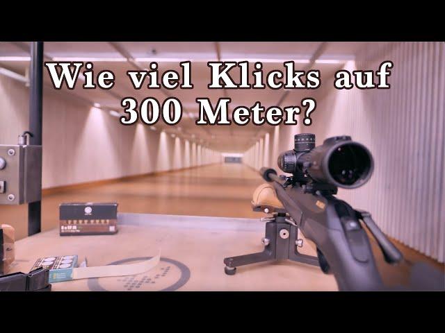 Ballistik Turm und die Distanzen - Mein erster Test auf 200/300 Meter