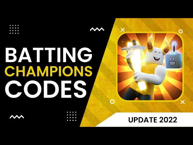 All NEW *Secret* Batting Champions Codes 2022 Latest Update