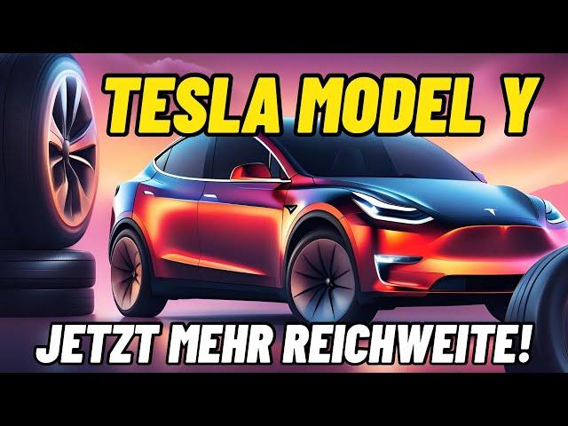 Tesla Model Y: Jetzt mehr Reichweite!? Mit neuen Radkappen…