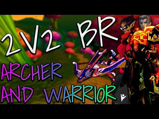 WARRIOR AND ARCHER CAN WIN 2v2 BATTLE ROYALE IN 4STORY TOGETHER !?