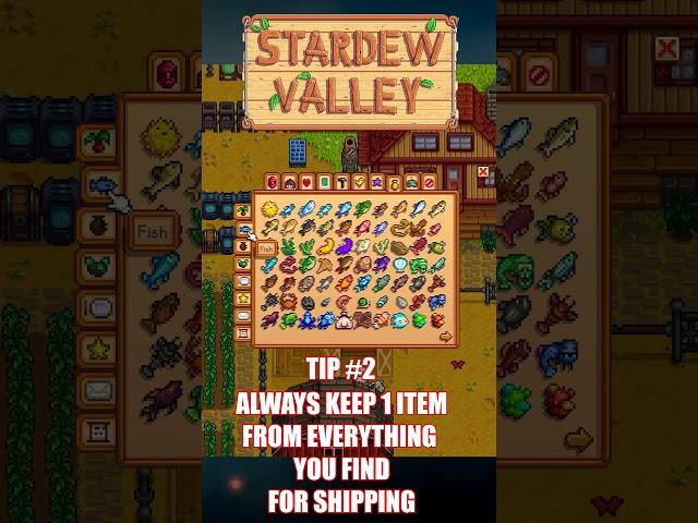 Stardew Valley Short Tipps - Always keep one #stardewvalleyguide #gaming #stardewvalleytips